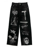 Mixed Emotions Canvas Denim Black